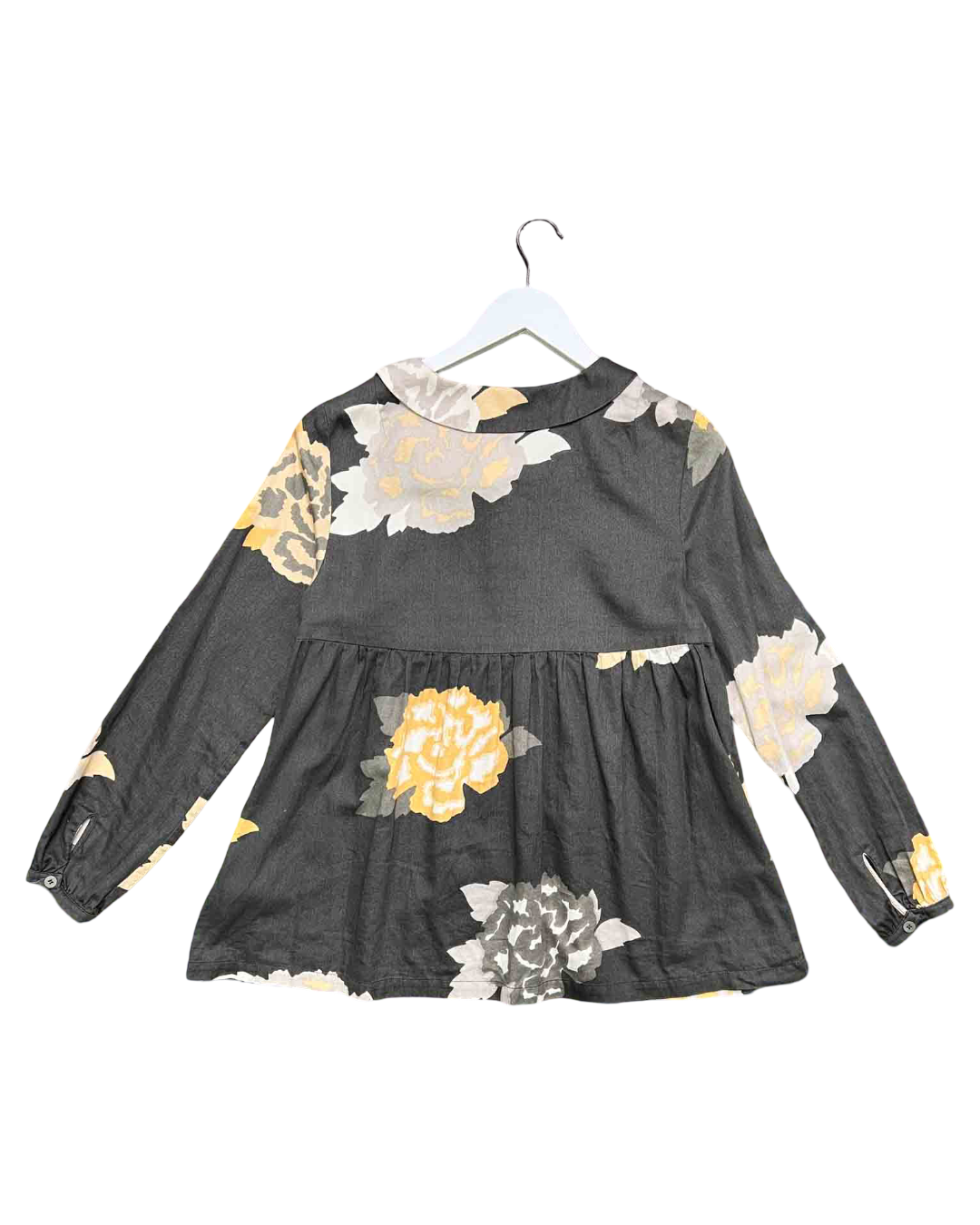 Size 38 (10) | Marimekko Floral Cotton Blouse