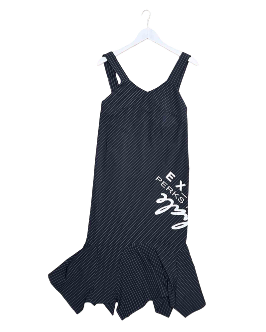 Size XS | PAM Black Eurus Slip Dress