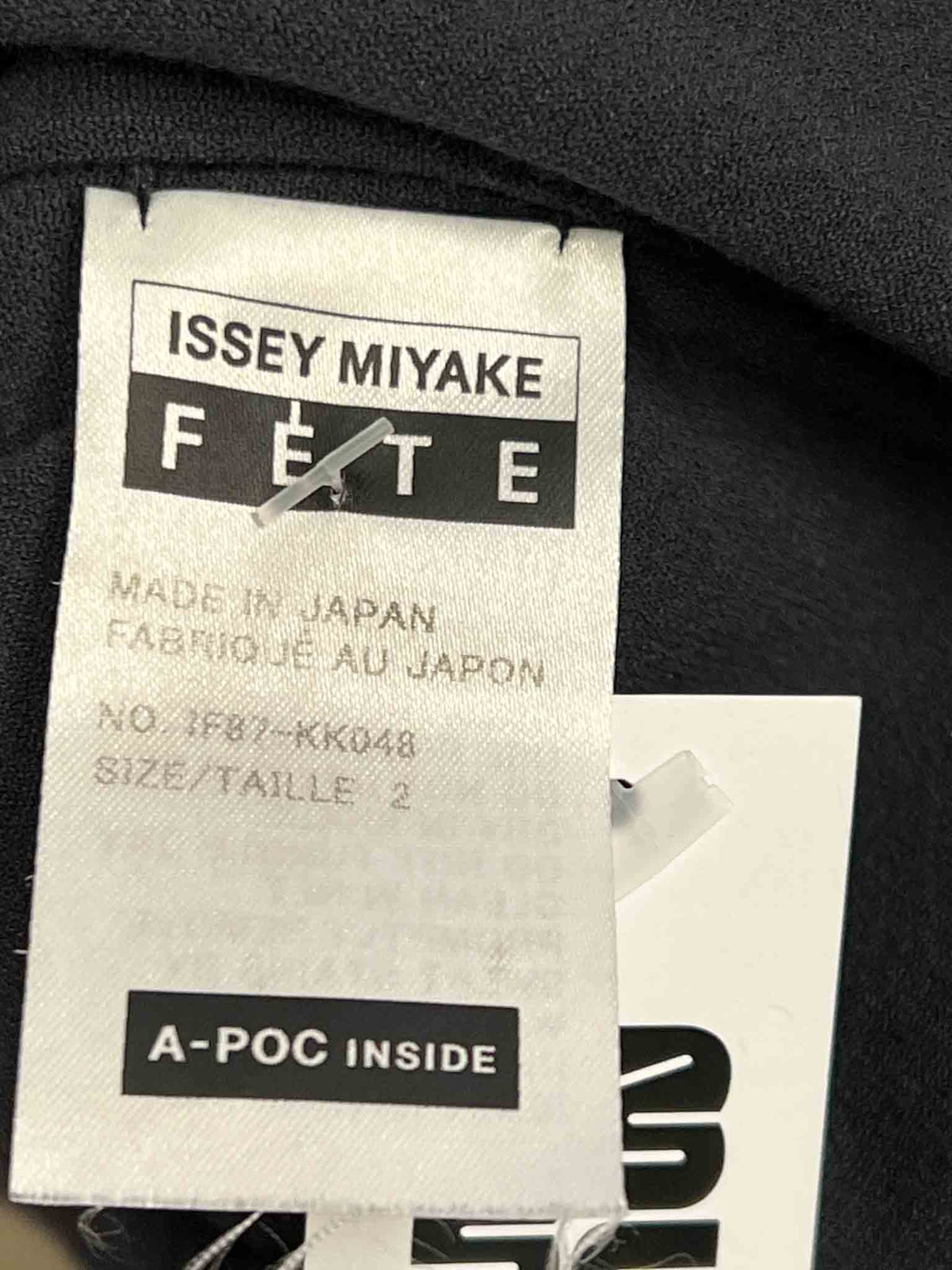 Size S | Issey Miyake FETE Grey Top