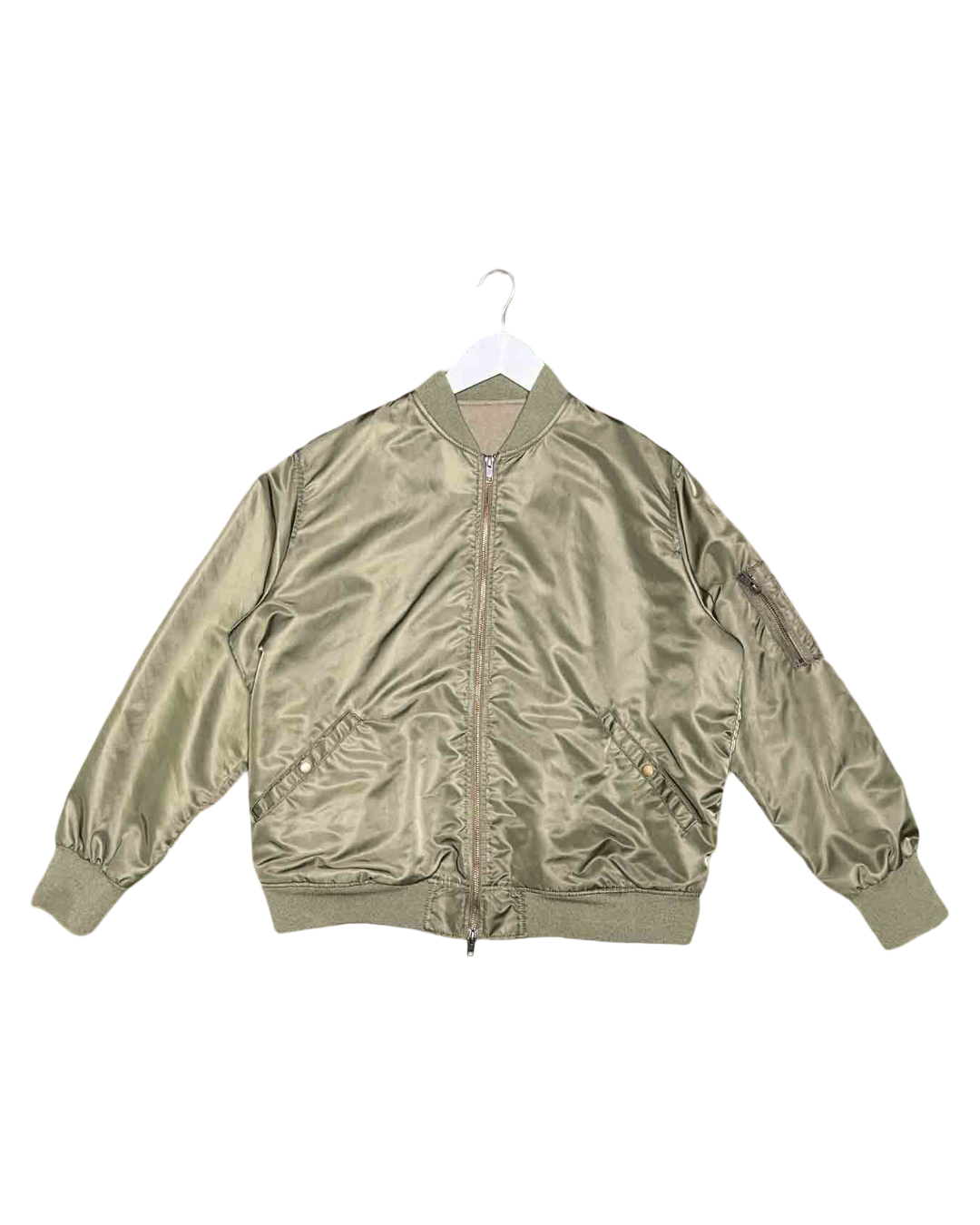 Size M | Urban Research Khaki Bomber Jacket