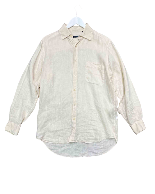 Size S | Zegna Sport Cream Shirt