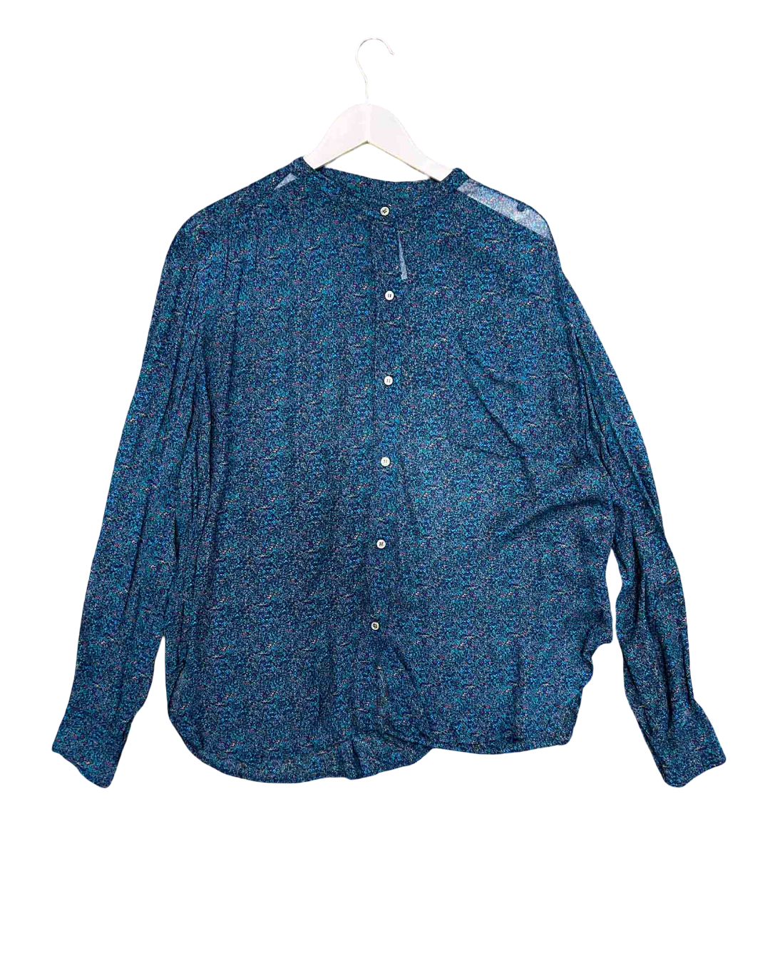 Size XL | Isabel Marant Étoile Blue Speckled Top