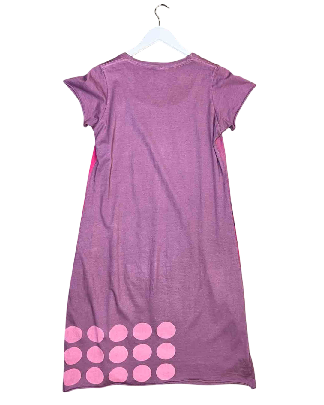 Size M | FOOL Purple Cotton Midi Dress