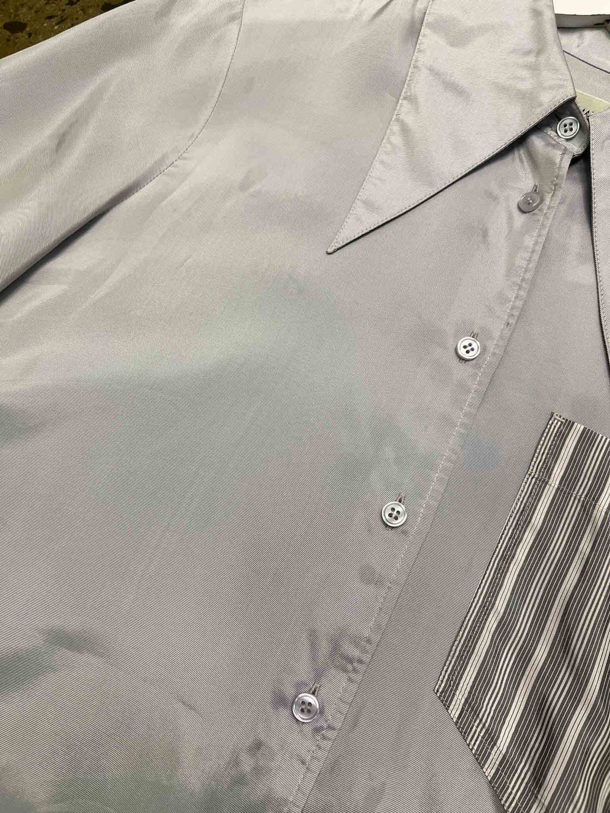 Size 1 (8) | Lee Mathews Grey Shiny Shirt