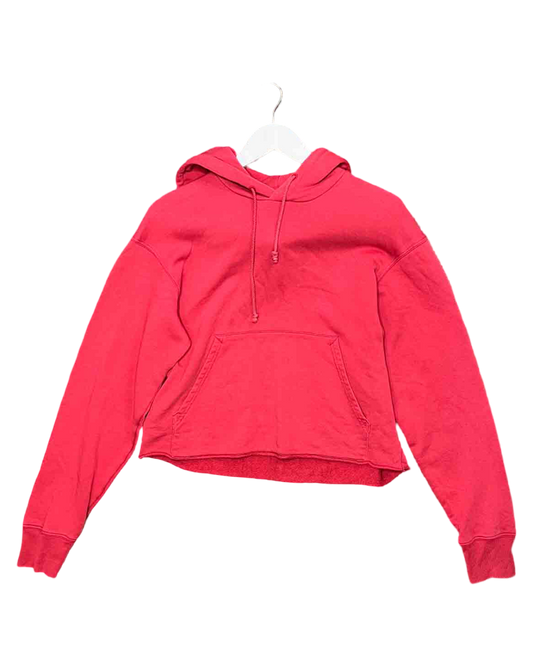 Size S | Acne Studios Red Cotton Cropped Jumper
