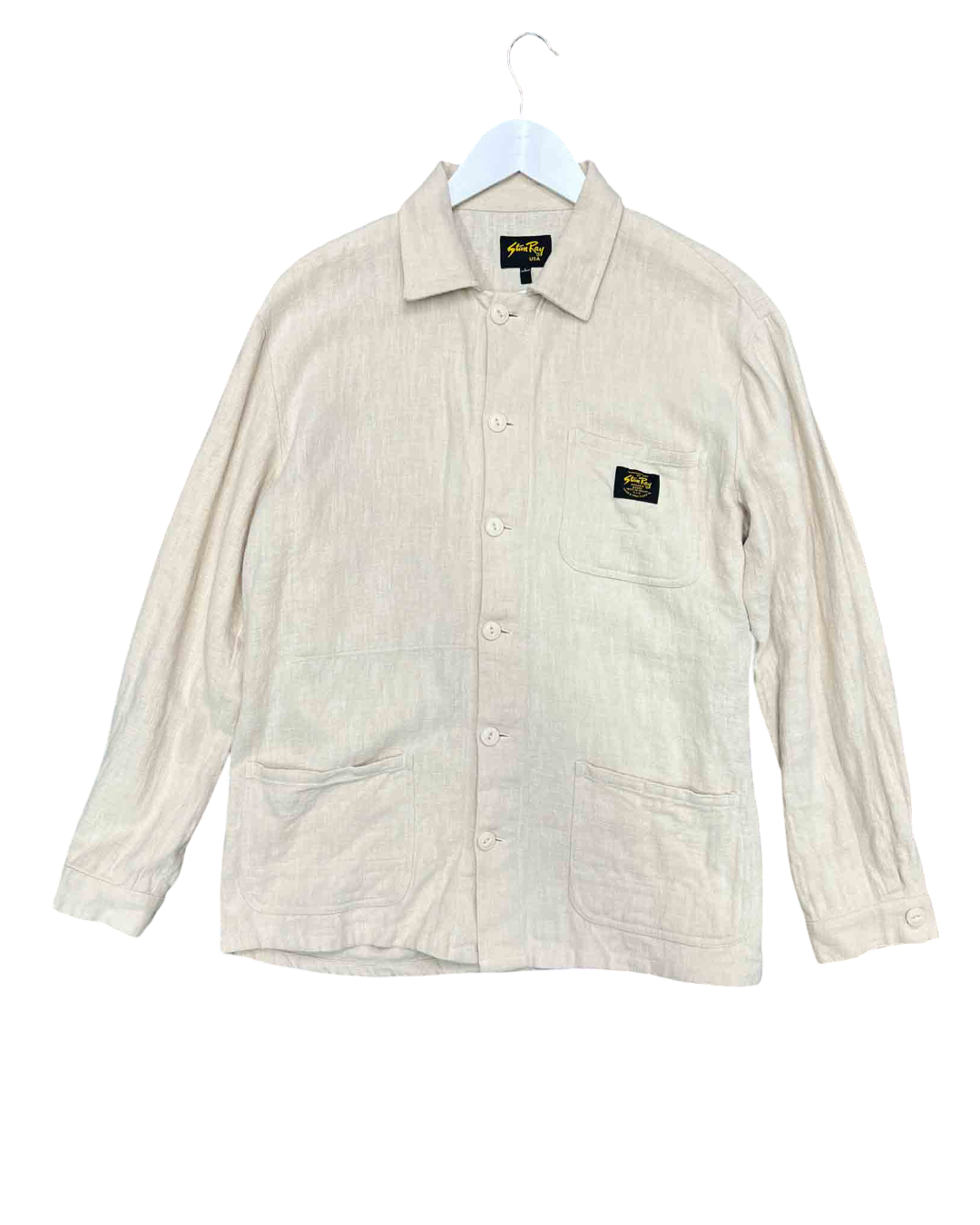 Size L | Stan Ray Beige Ramie Shirt