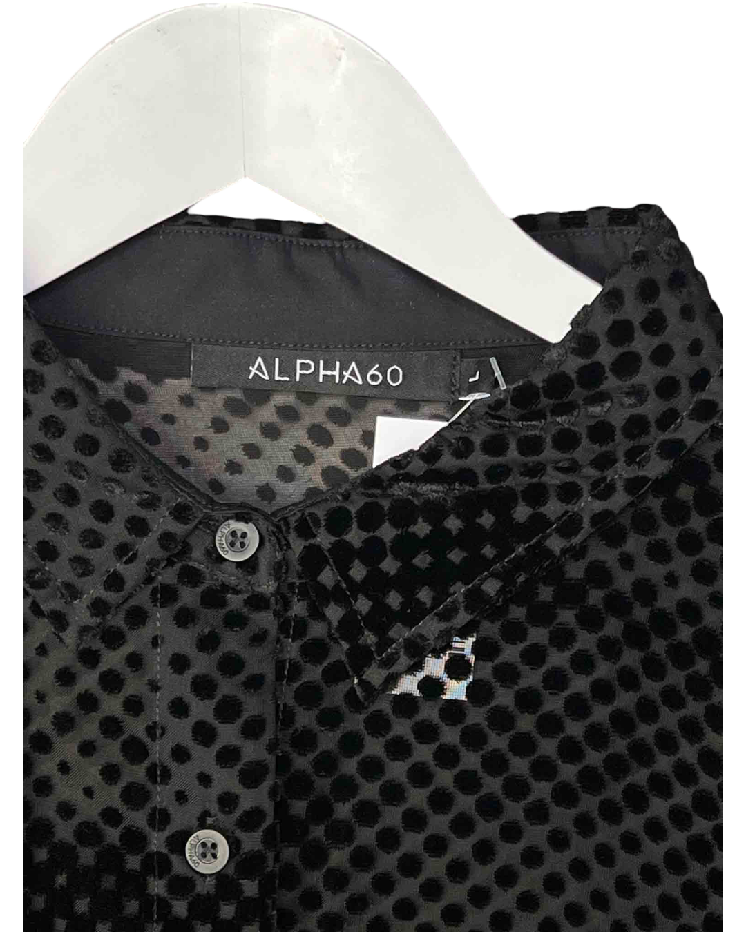 Size L | Alpha60 Burnout Fabric Shirt