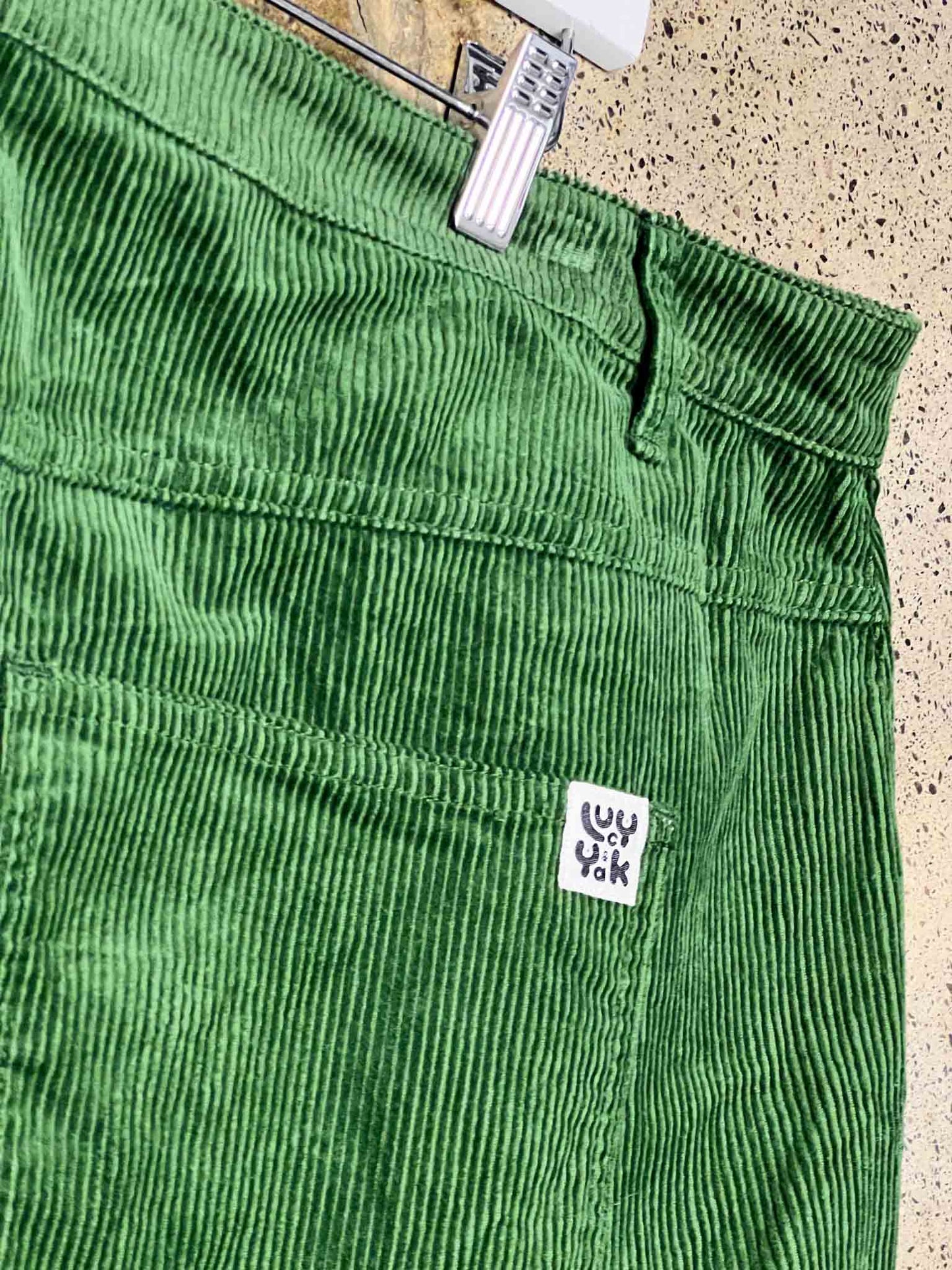 Size 3XL (44) | Lucy & Yak Green Corduroy Pants