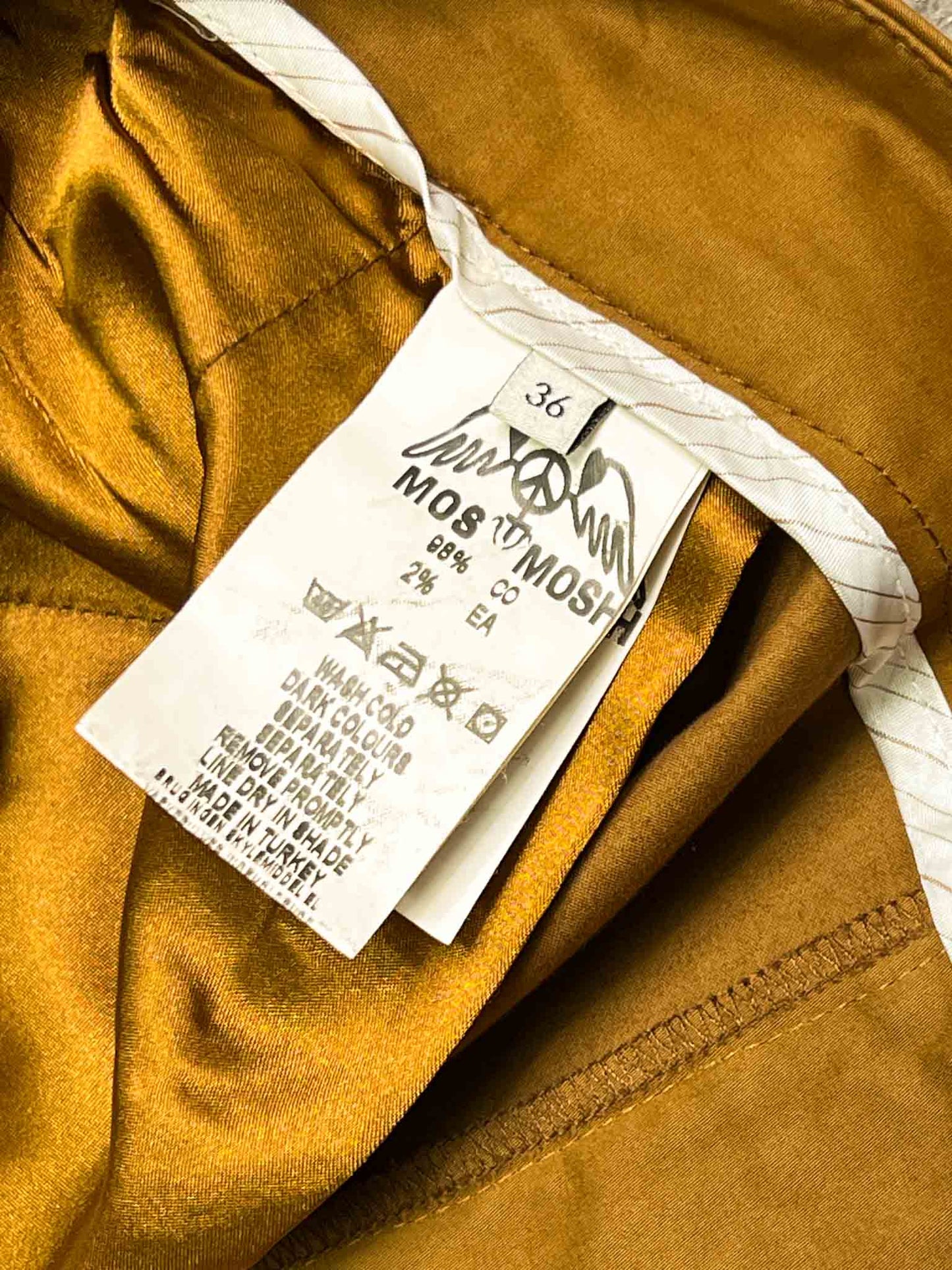Size S | Mos Mosh Brown Pants