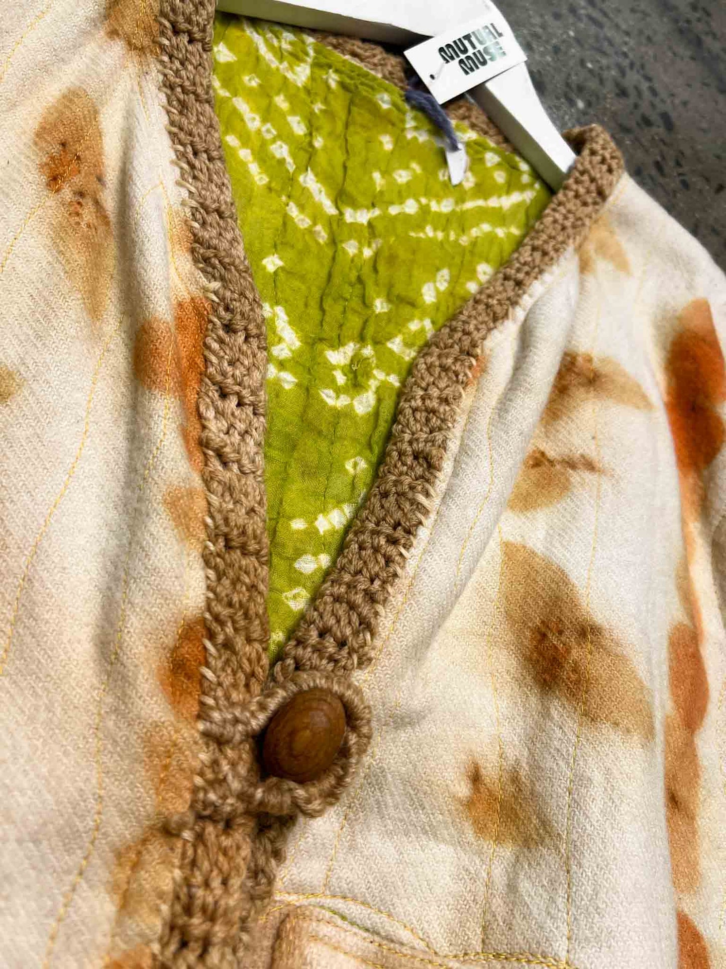 Size M/L | Alice McCall Dyed Kimono Jacket