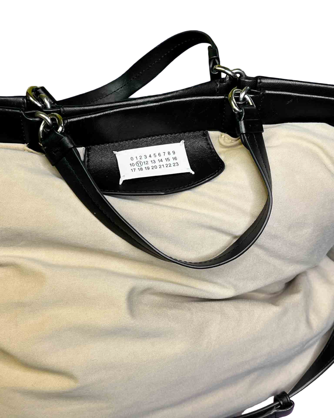 Maison Margiela Beige Glam Slam Tote Bag