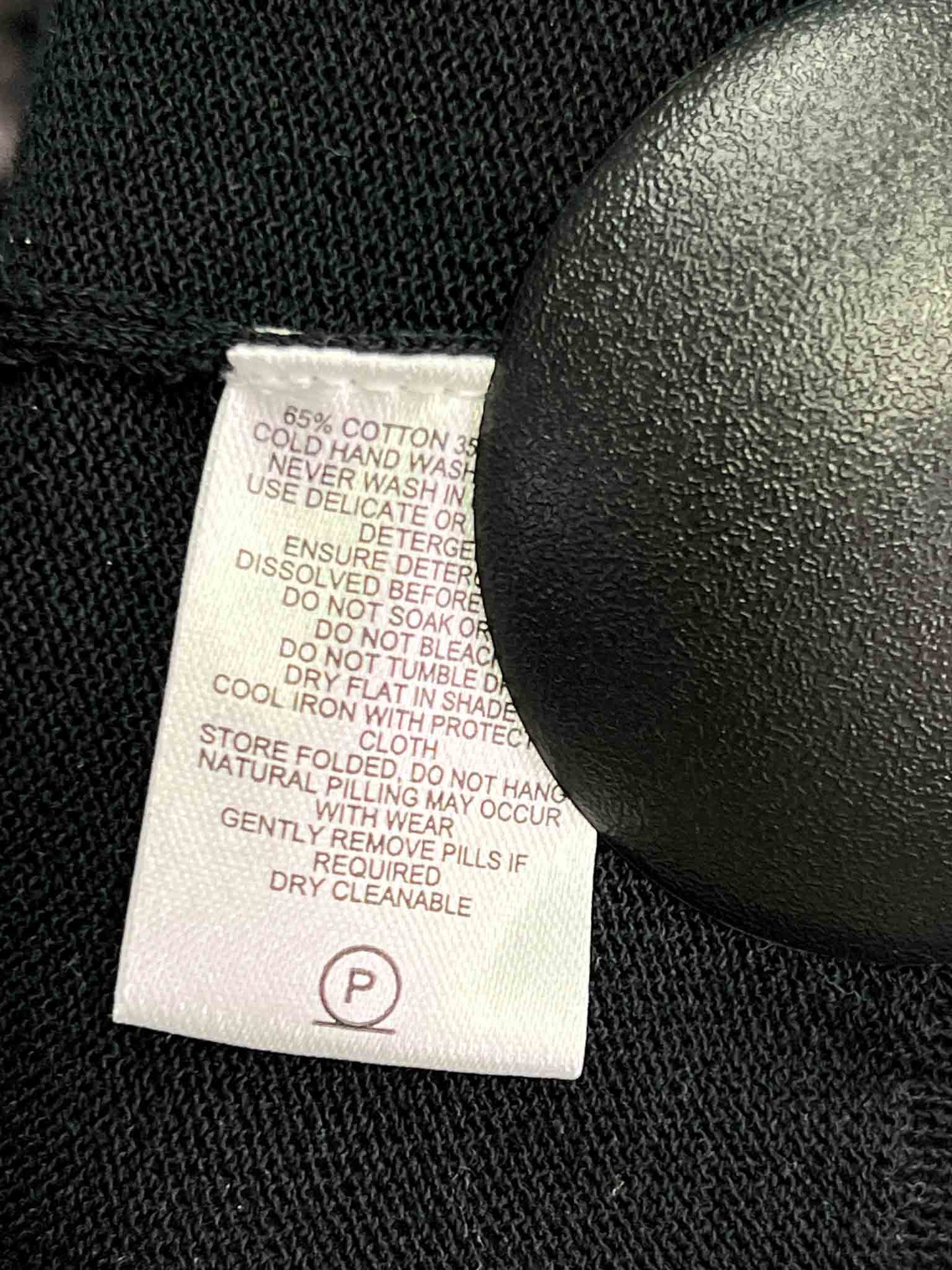 Size L | Alpha60 Black Levi Knit Sweater