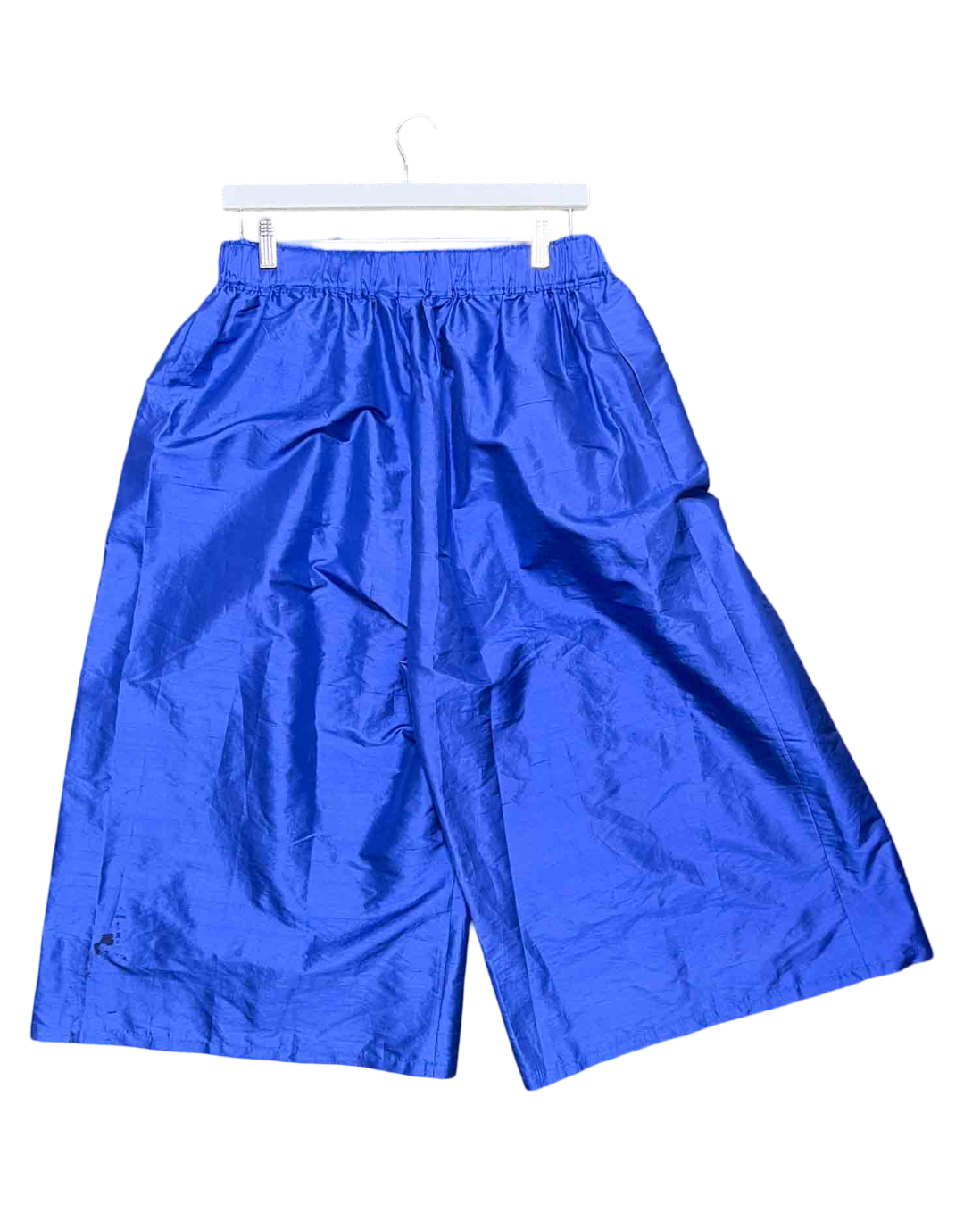 Size 14 | Gorman Blue Silk Cropped Pants