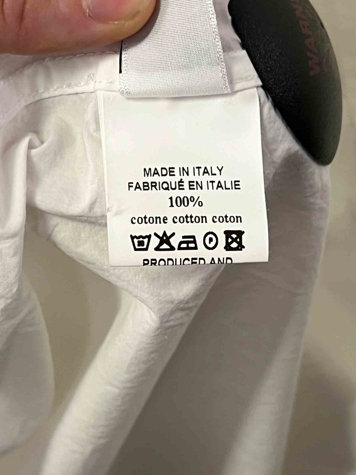 Size L | Ottod'Ame White Cotton Shirt