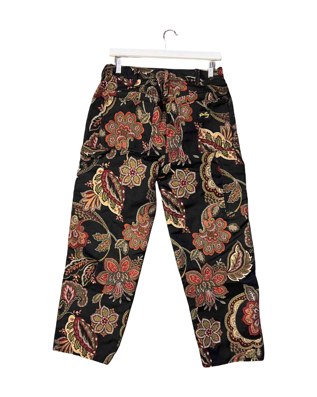 Size L | Stan Ray Floral Brocade Style Pants