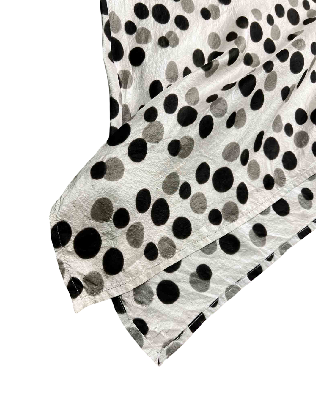 Size 44 (M/L) | Shu Moriyama Asymmetrical Polka Dot Blouse
