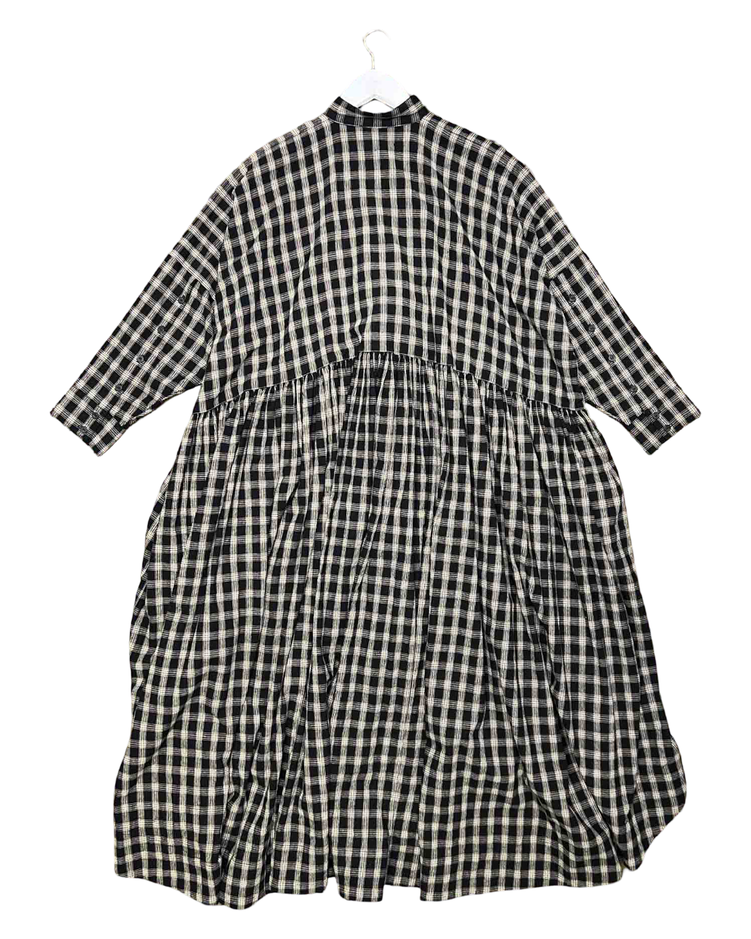 Size OS | Et Al Cotton Check Newton Dress