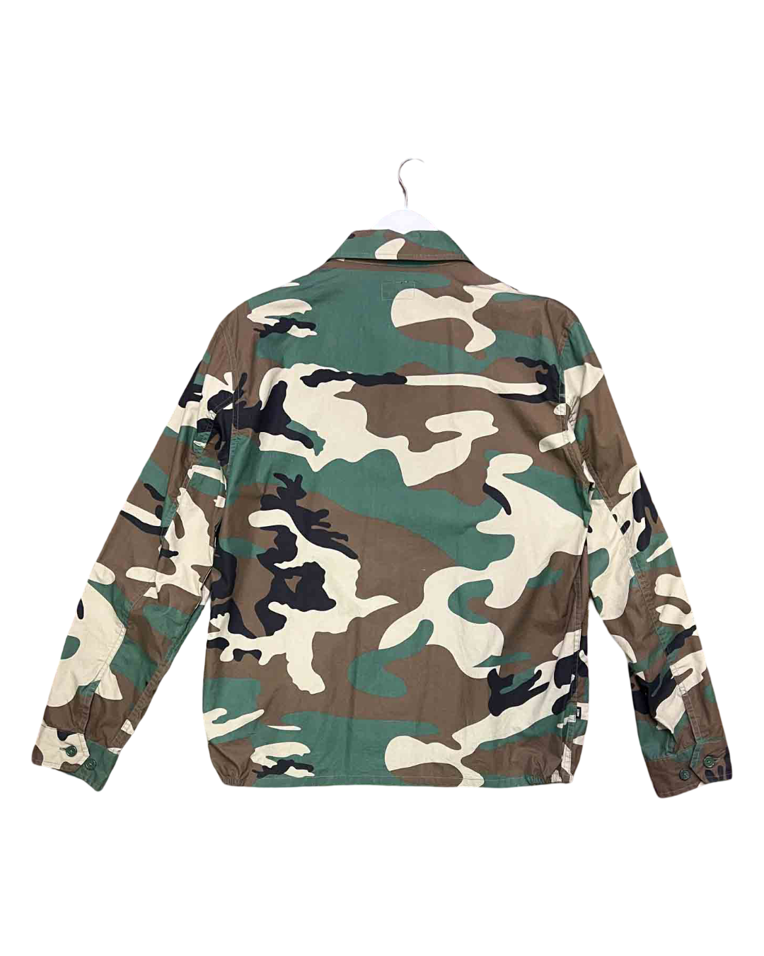 Size M | Obey Green Camouflage Shirt Jacket