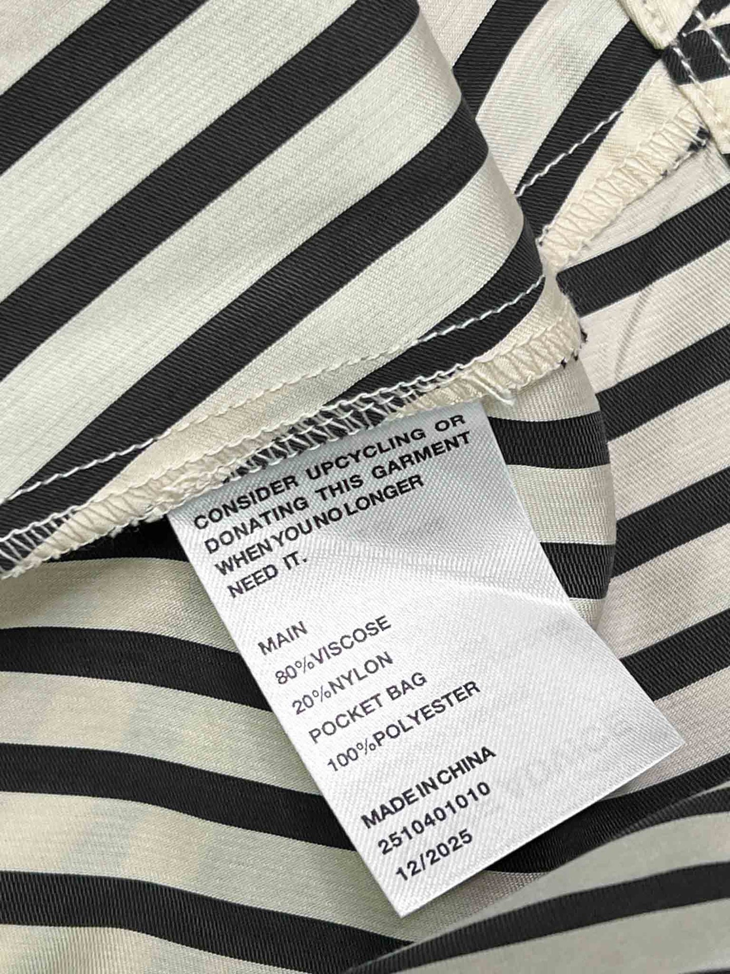 Size 5XL | Commonry Pauline Stripe Dress