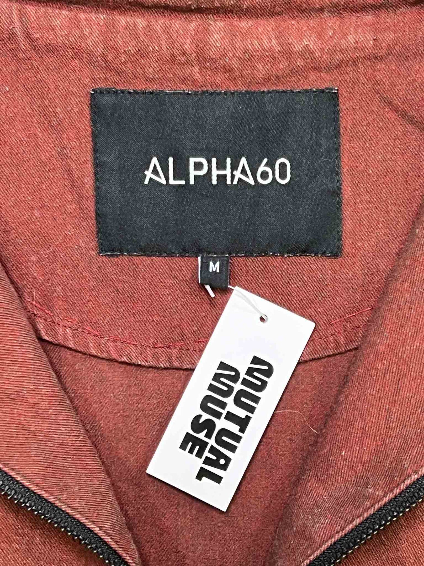Size M | Alpha60 Swing Maroon Jumper