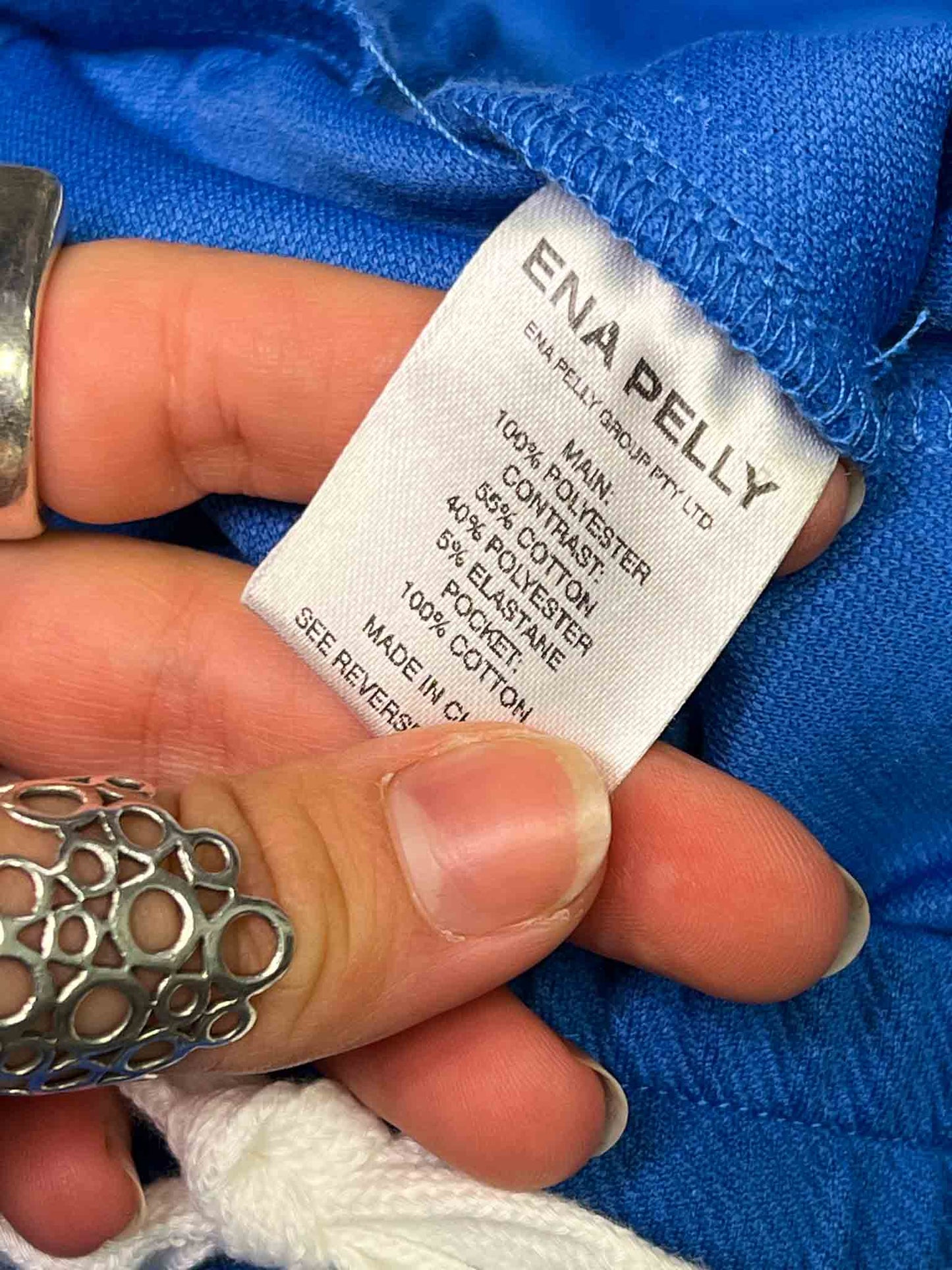 Size 10 | Ena Pelly Azure Parker TrackPants