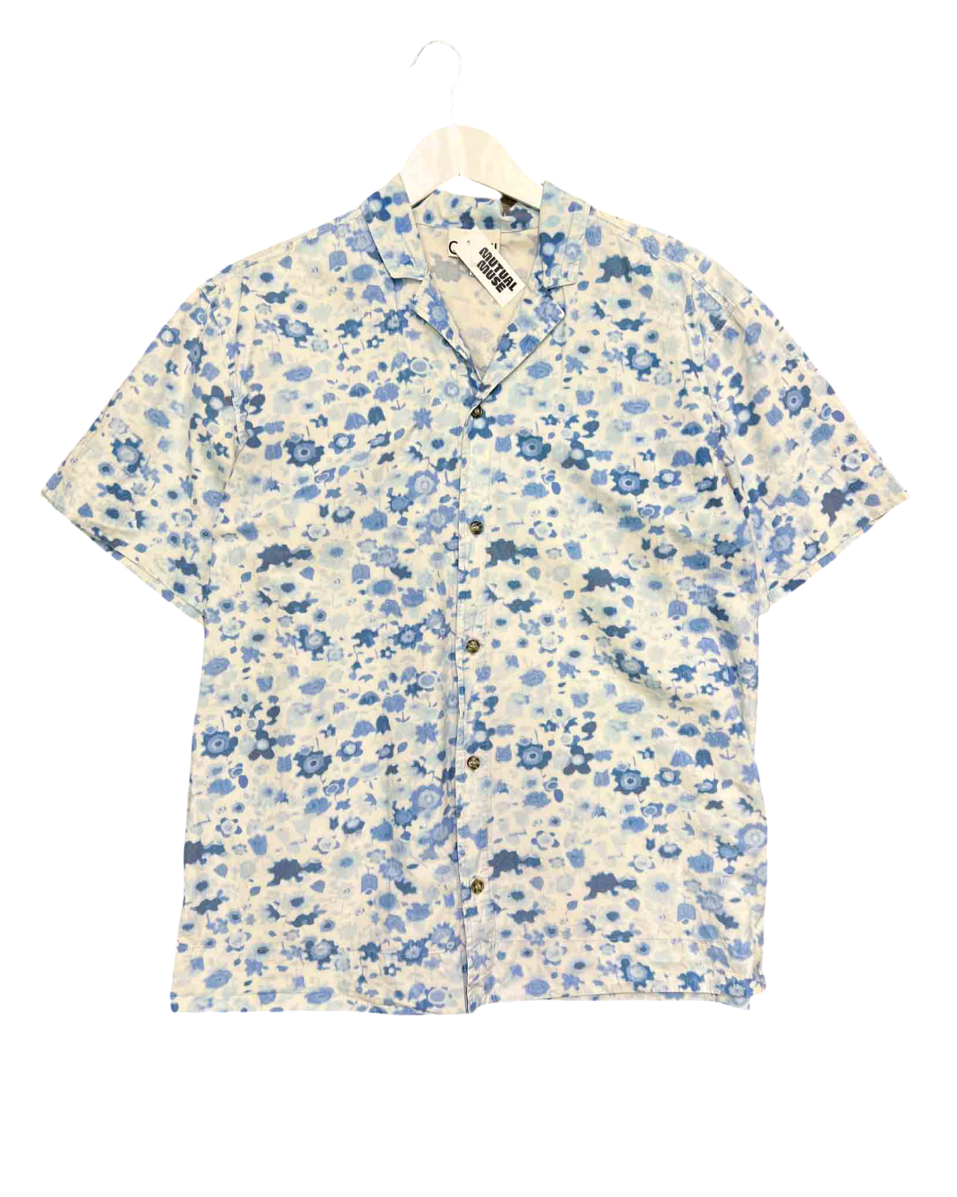 Size 42 (XL) | Ganni Floral Button Up Shirt