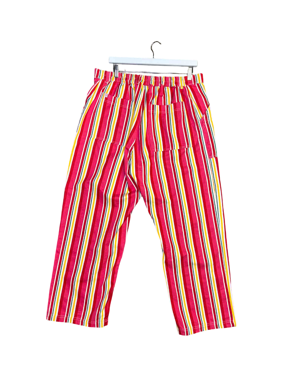 Size 0XL | Big Bug Press Striped Work Pants