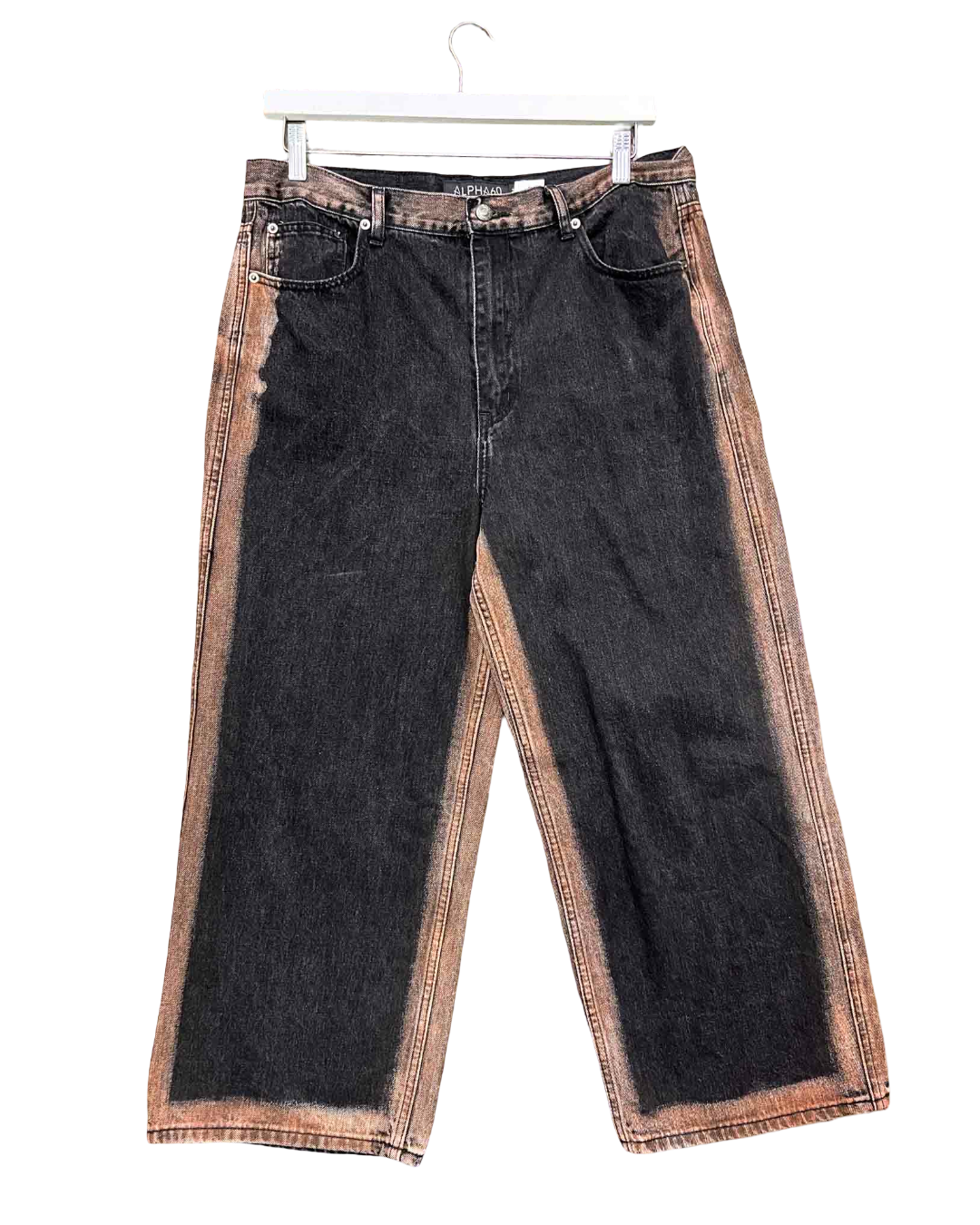 Size M | Alpha60 Black Washed Jeans