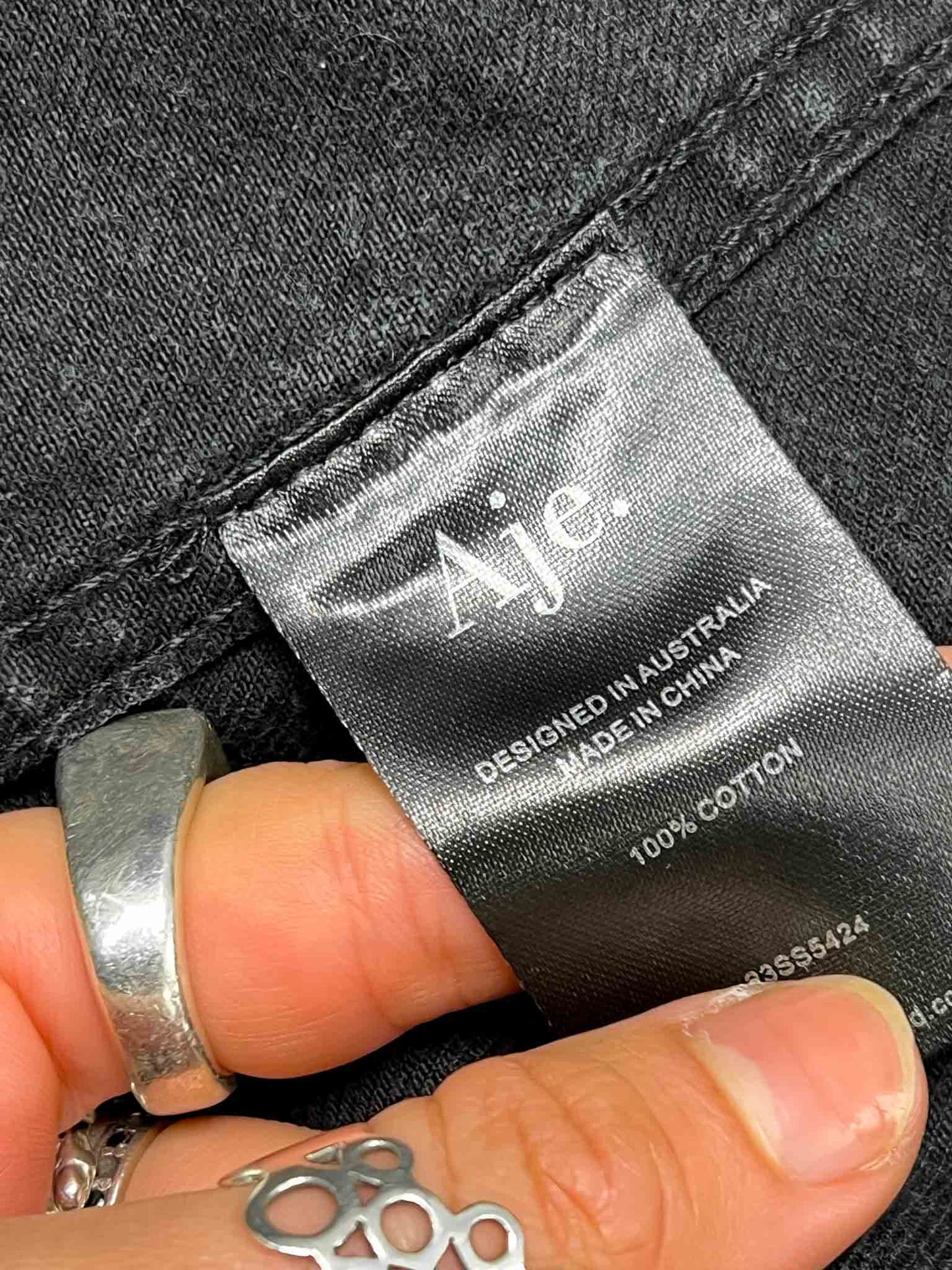 Size 16 | Aje Lola Denim Mini Dress