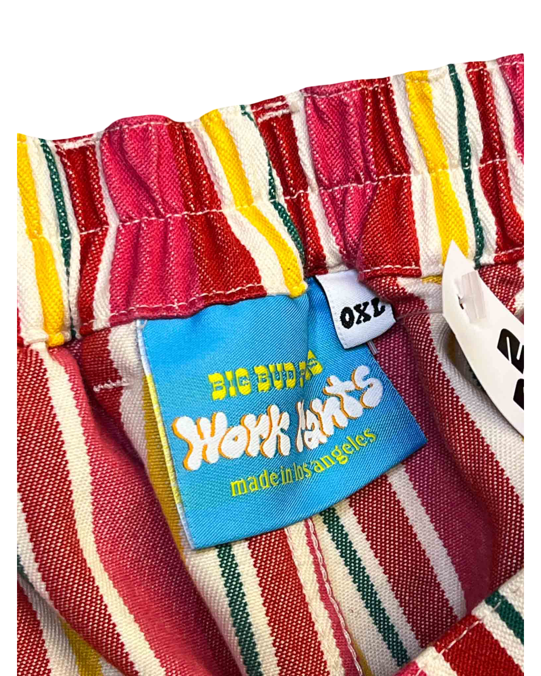 Size 0XL | Big Bug Press Striped Work Pants