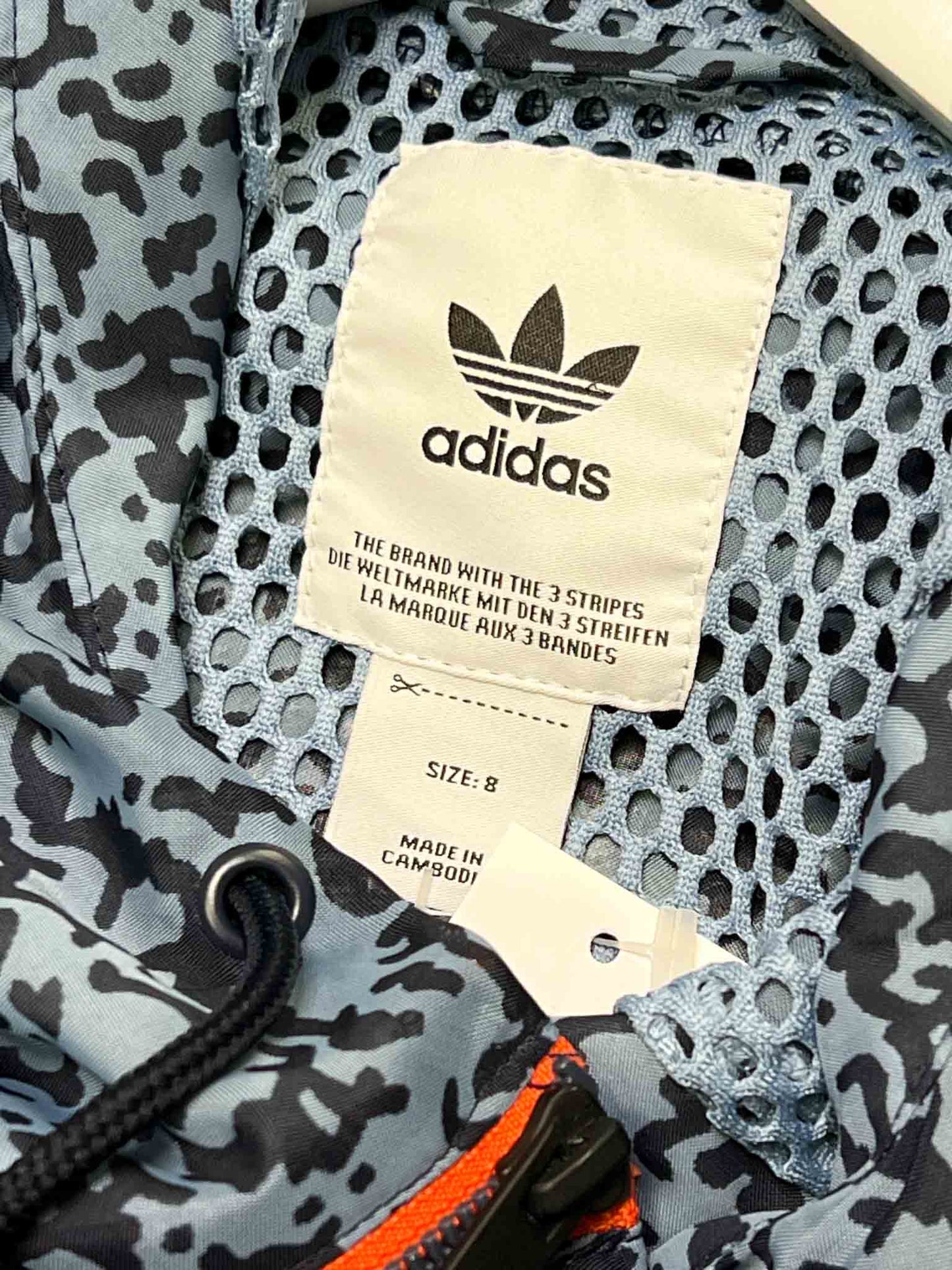 Size S (8) | Adidas Active Icons (AI) Windbreaker Jacket