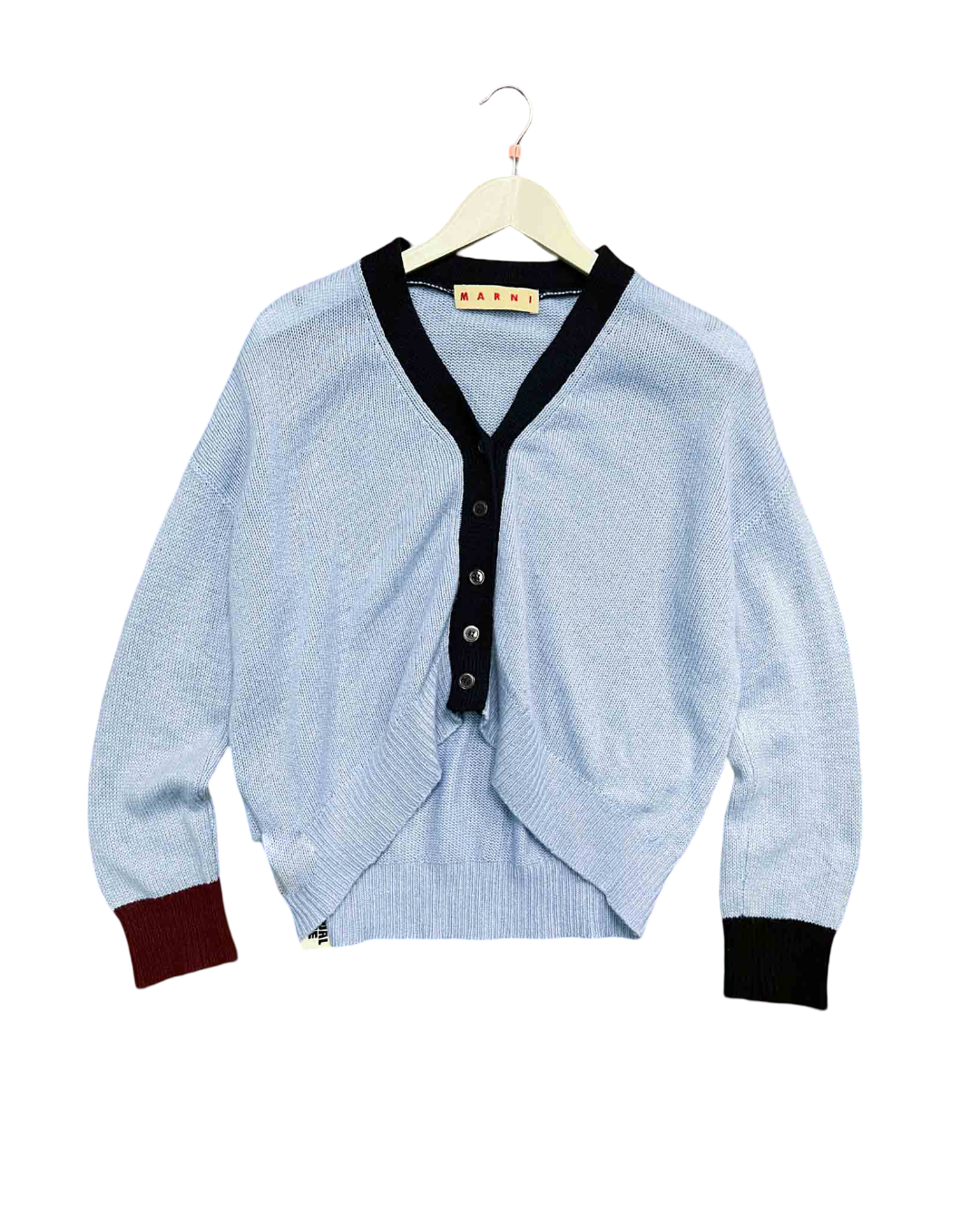 Size M | Marni Cashmere Baby Blue Cardigan