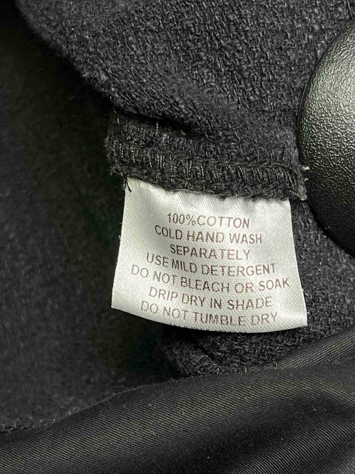 Size M | Alpha60 Black Cotton Textured Top