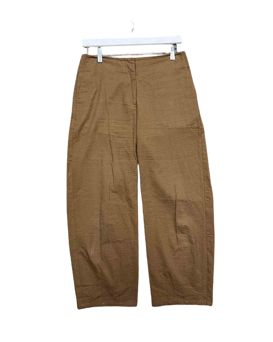 Size M | Kloke Brown Seersucker Pants