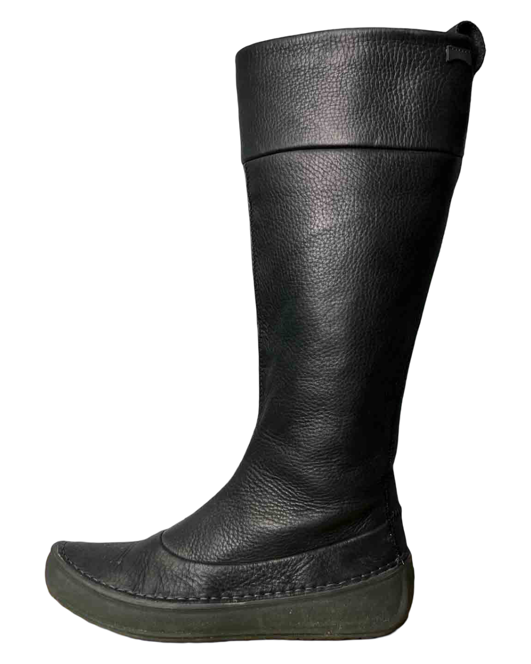 Size 39 | Camper Pebbled Leather Knee High Boots