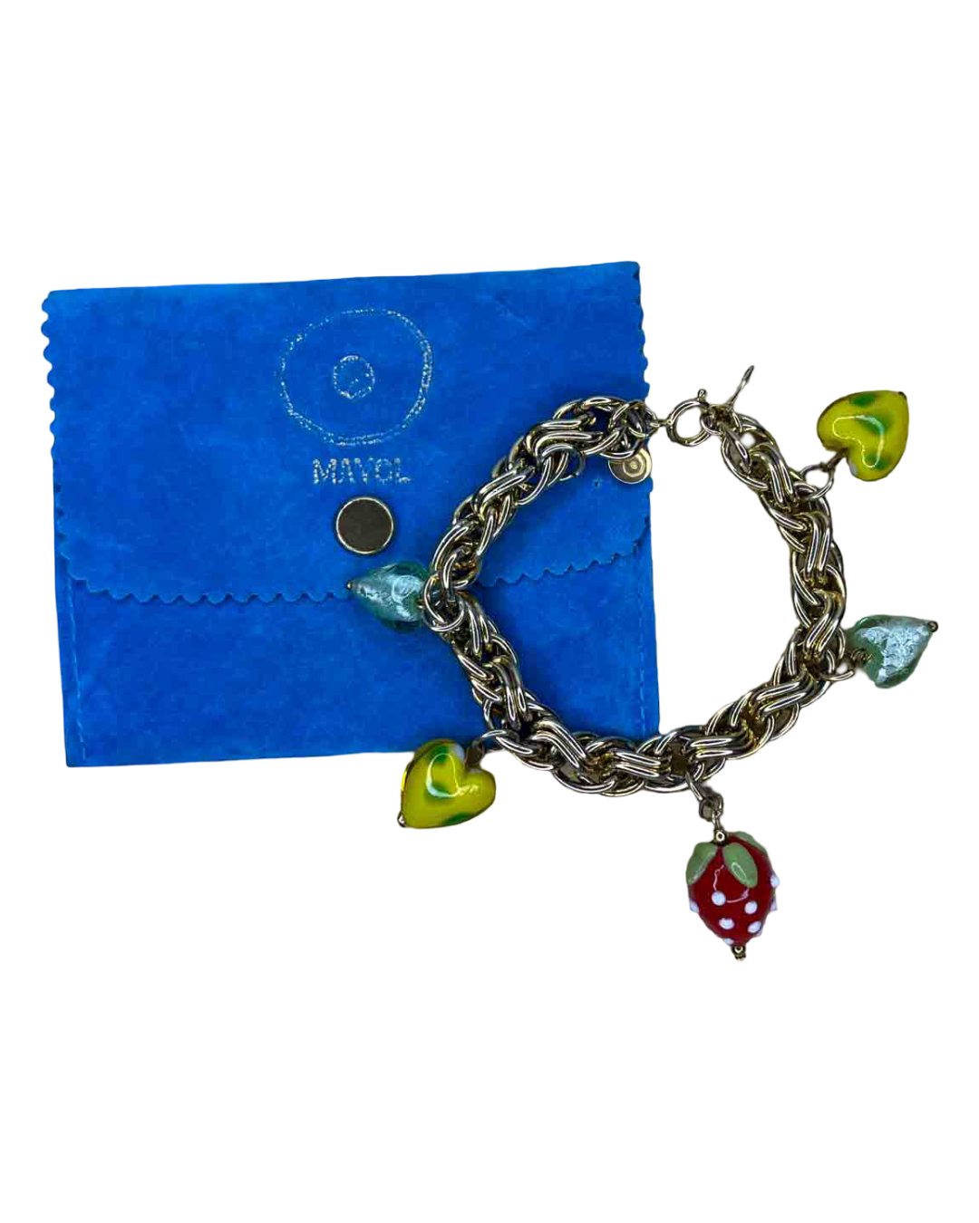 Mayol Gold Charm Bracelet