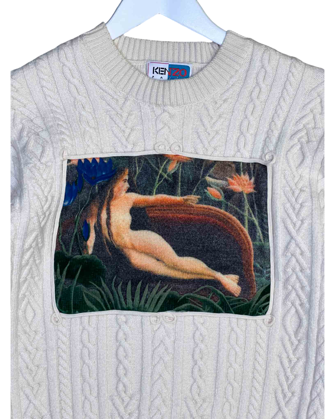 Size S | Kenzo Paris Momento Collection Applique Jumper