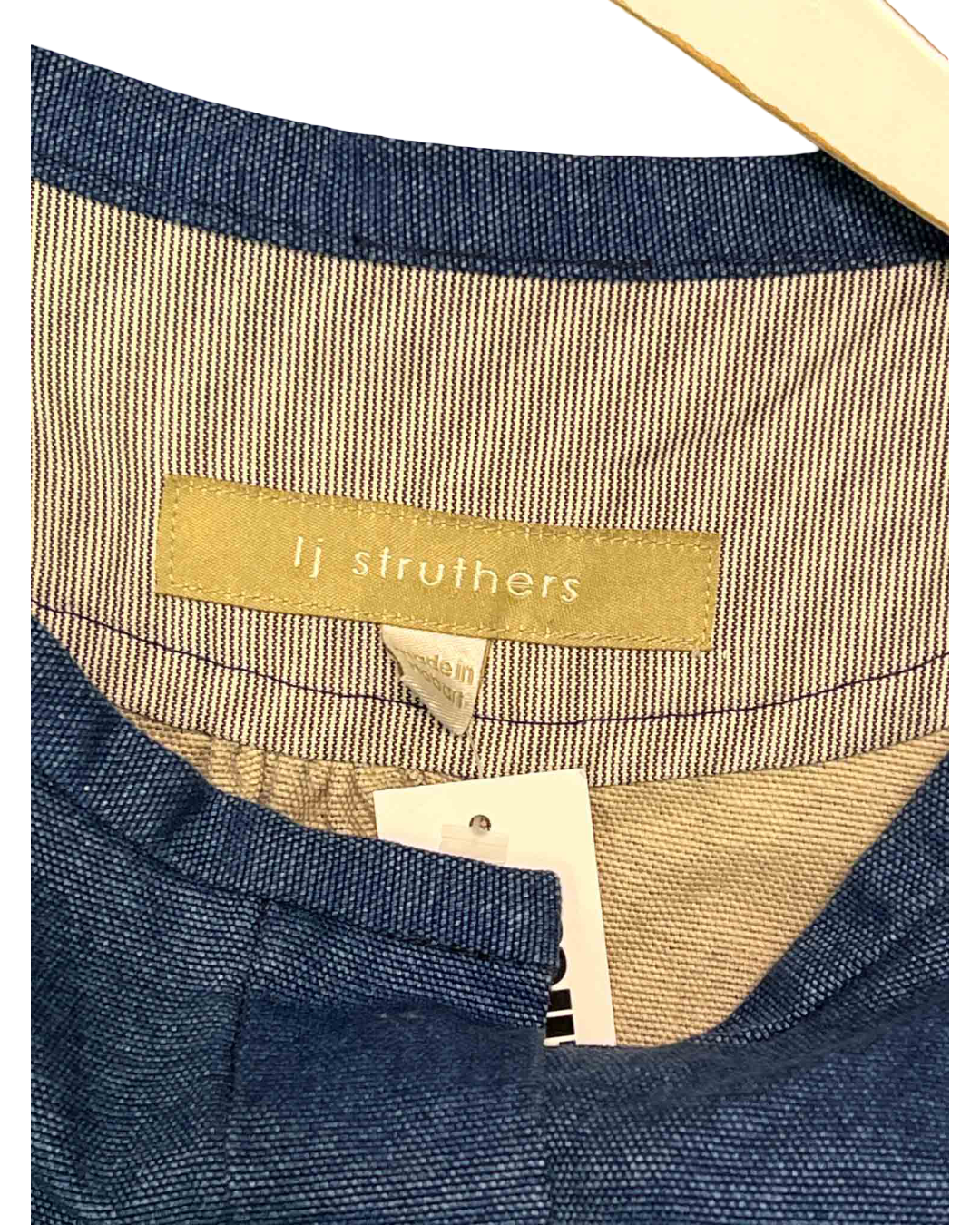 XL | Lj Struthers Blue Denim Stock Smock Jacket