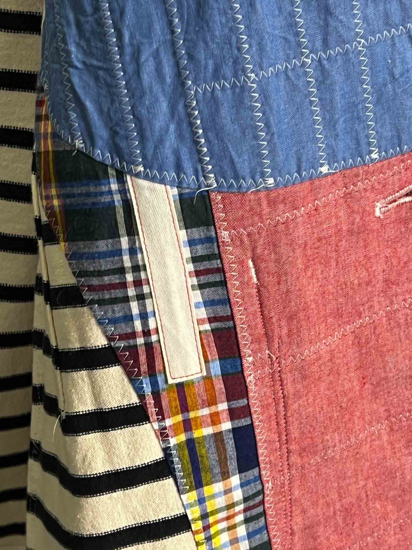 Size S | Junya Watanabe X Comme Des Garçons Striped AW2010 Blazer