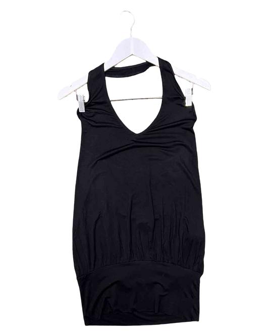 Size M | Nihai Black Halter Top