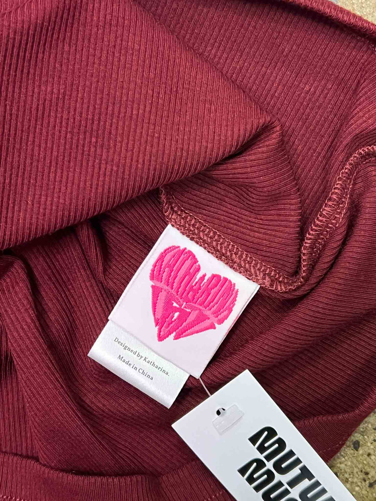 Size M | Katharina Lou Burgundy Tank