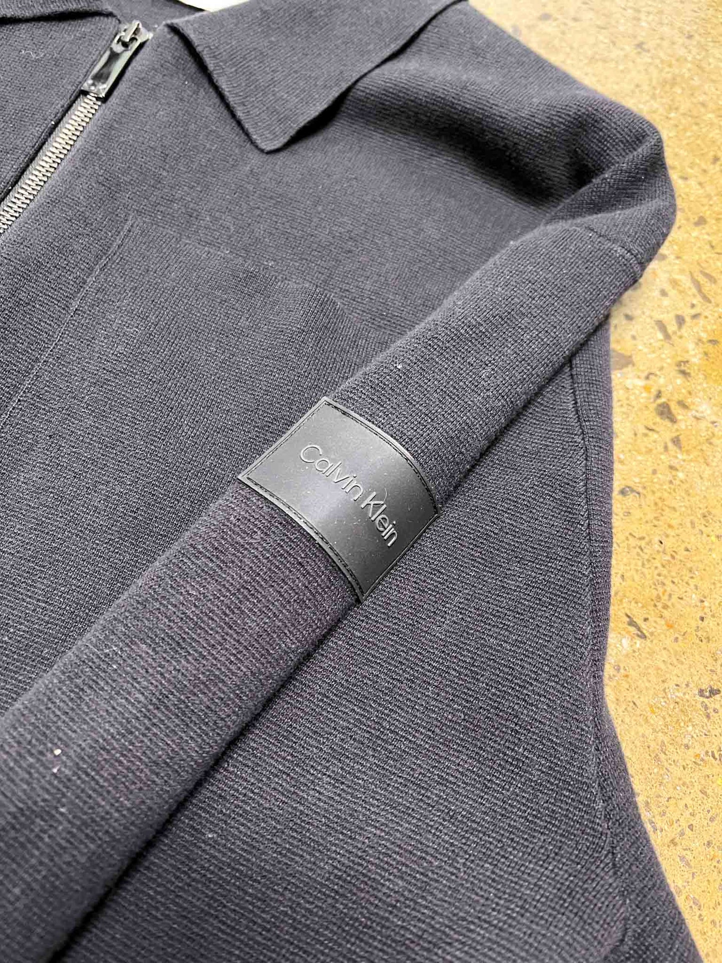 Size XL | Calvin Klein Cotton Zip-Up Jacket