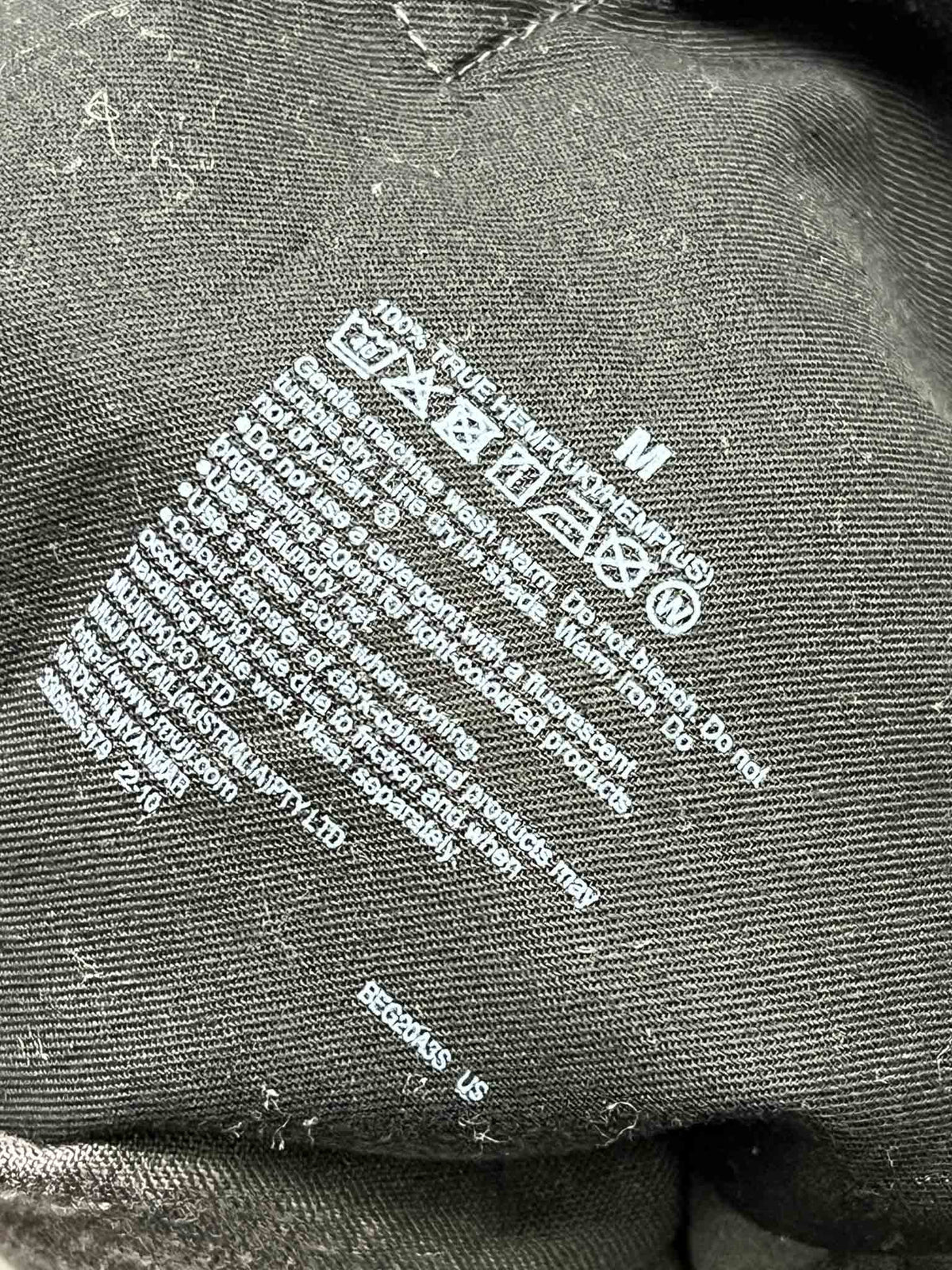 Size M | Muji Grey Hemp Culottes