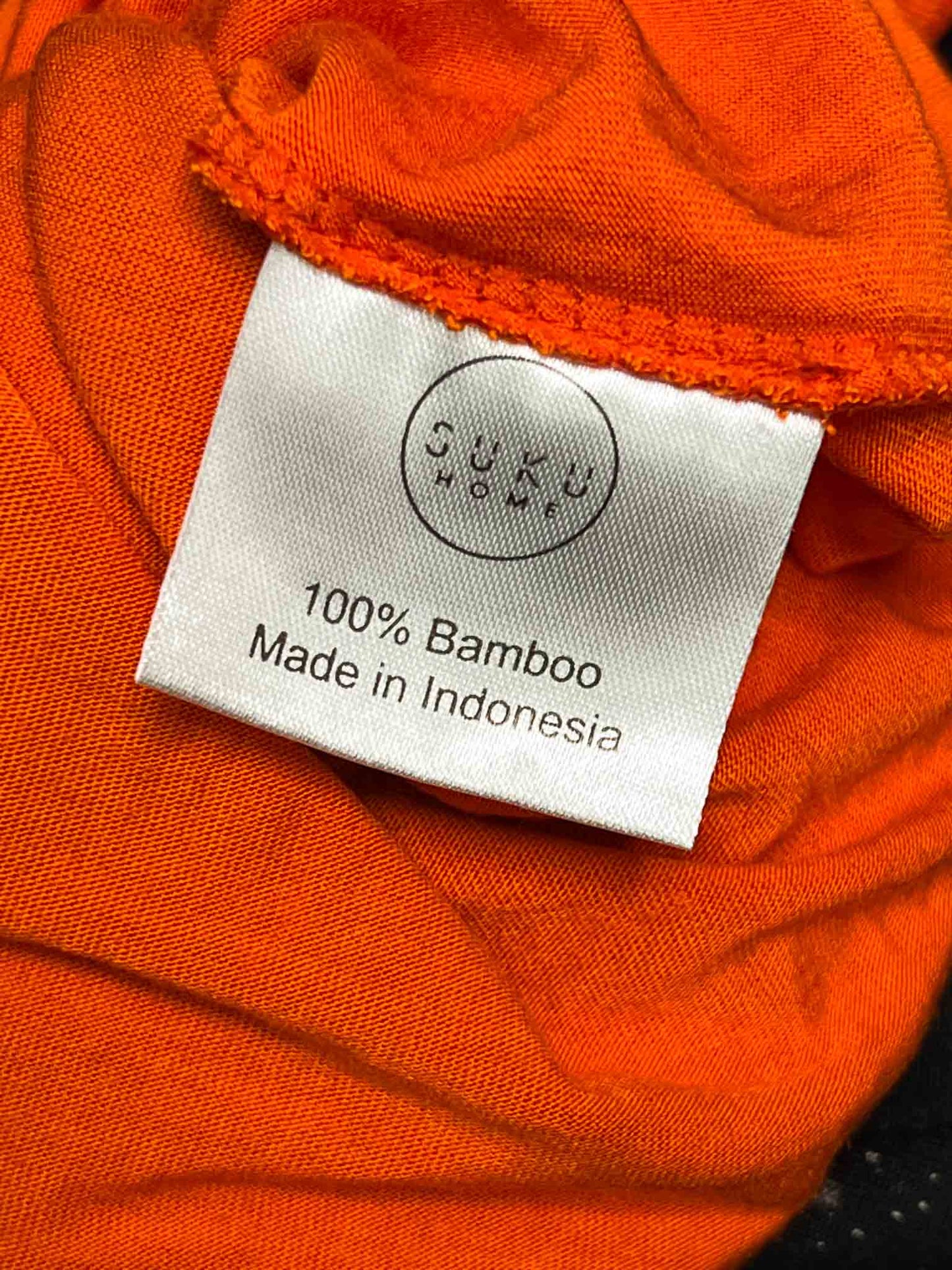 Size 2 (10) | SUKU Black/Orange Bamboo Speckled Top