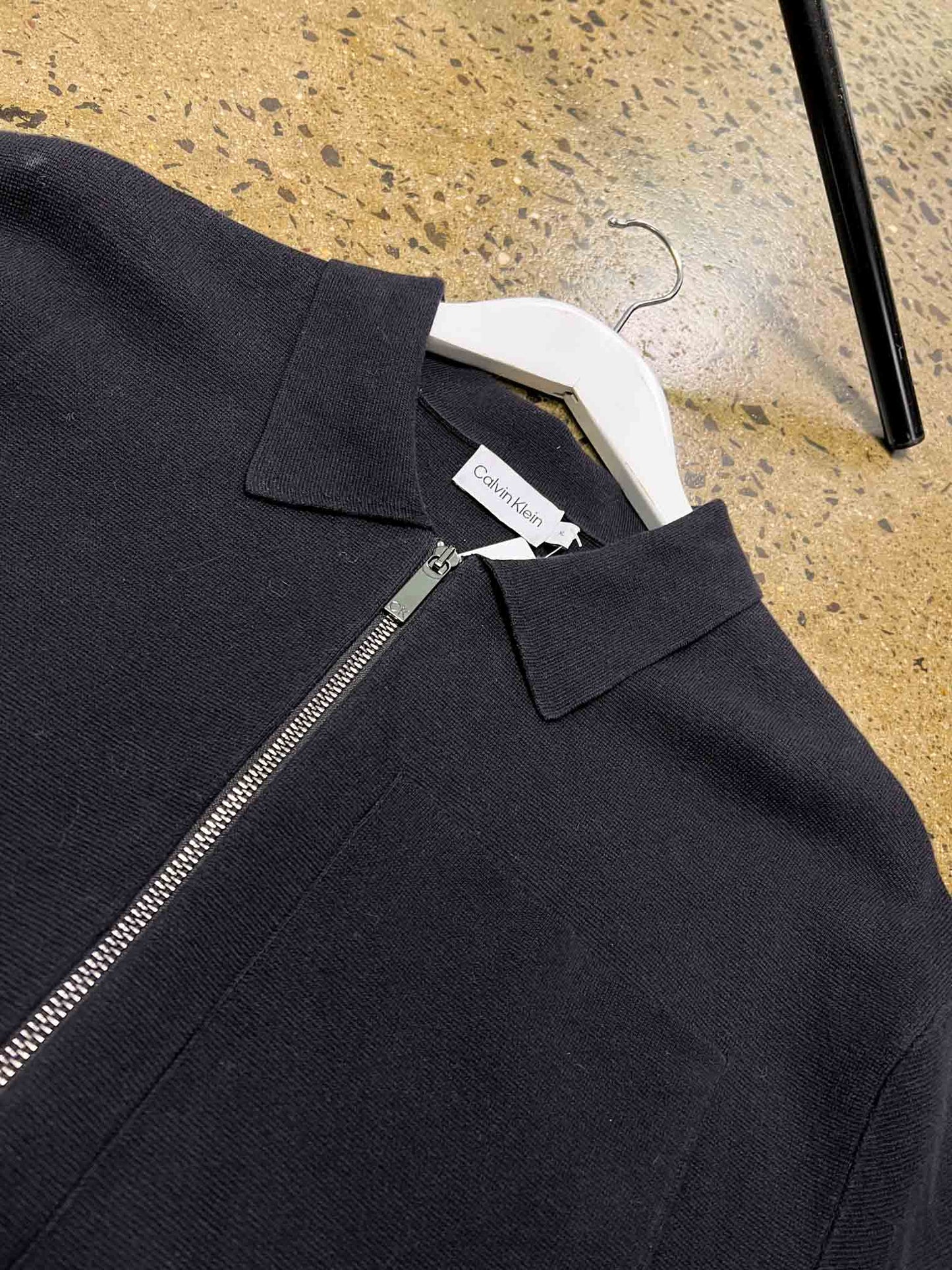 Size XL | Calvin Klein Cotton Zip-Up Jacket