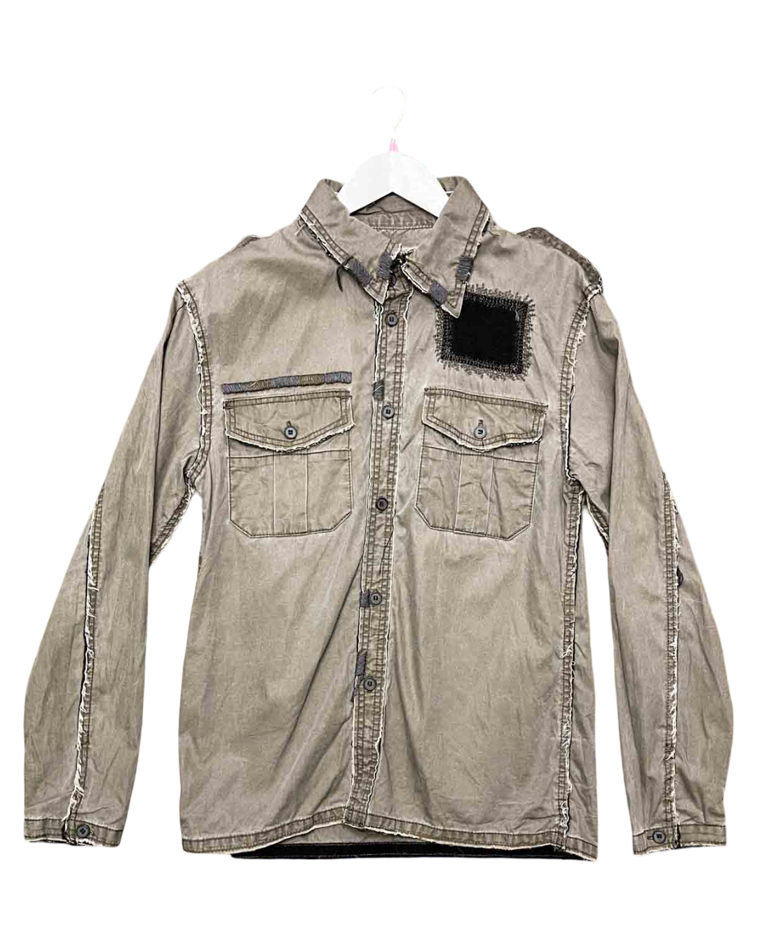 Size M | Tough Jeansmith Gimmick Military Shirt Jacket