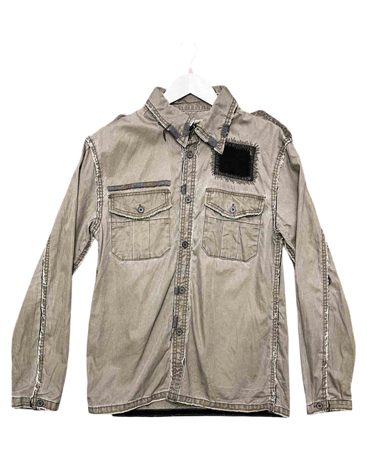 Size M | Tough Jeansmith Gimmick Military Shirt Jacket