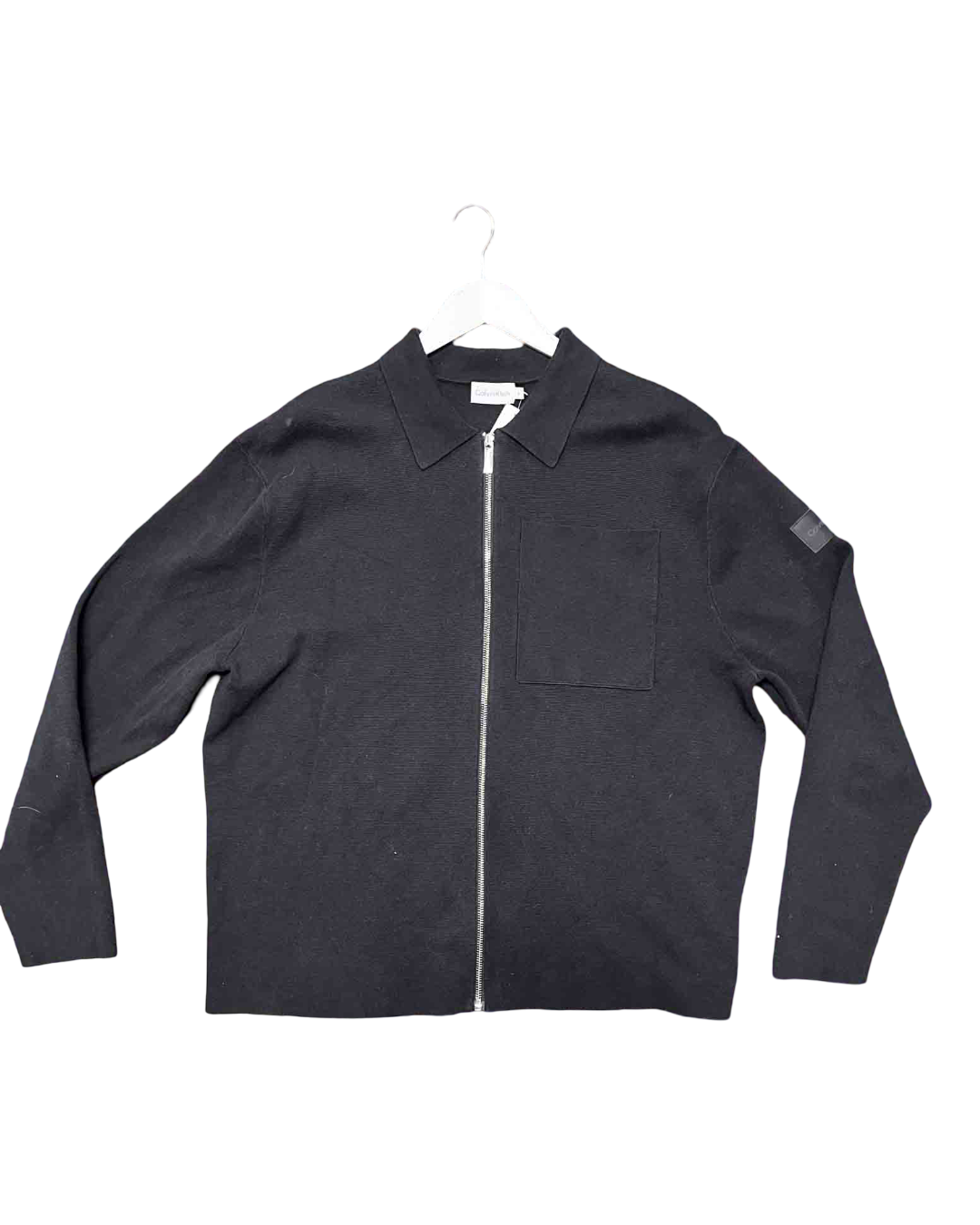 Size XL | Calvin Klein Cotton Zip-Up Jacket