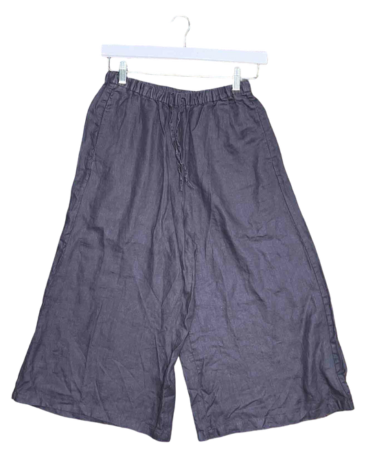 Size M | Muji Grey Hemp Culottes