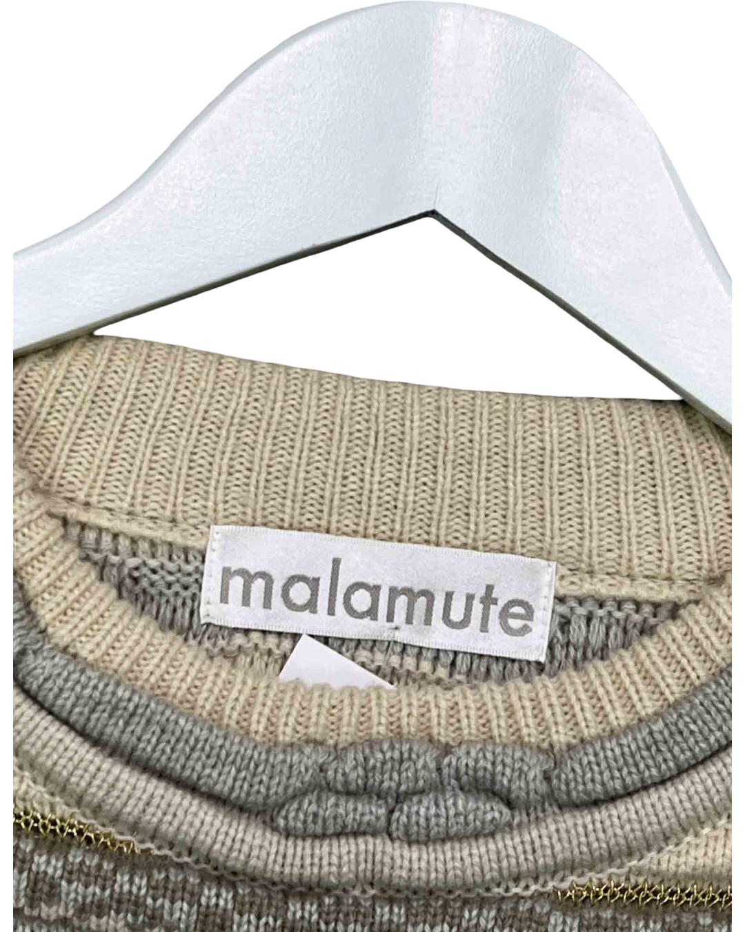 Size OS | Malamute Cream Wool Jumper